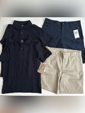 Boys polo/shorts/uniform lot
